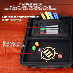 Carpeta Premium organizadora para el Jugador de RPG - ENHANCE
