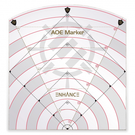 Marcador de Área de Efecto (AoE) de 60 pies para hechizos - ENHANCE