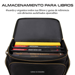 Mochila Premium al Hombro para Accesorios, miniaturas, Mat, etc, para RPG's, - ENHANCE