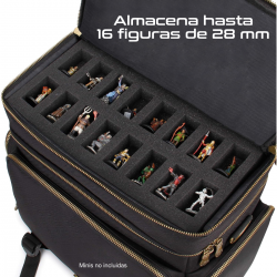 Mochila Premium al Hombro para Accesorios, miniaturas, Mat, etc, para RPG's, - ENHANCE
