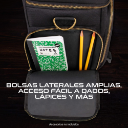 Mochila Premium al Hombro para Accesorios, miniaturas, Mat, etc, para RPG's, - ENHANCE