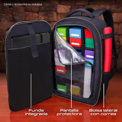 Mochila Premium para TCG's de Almacenamiento Masivo Customizable - ENHANCE