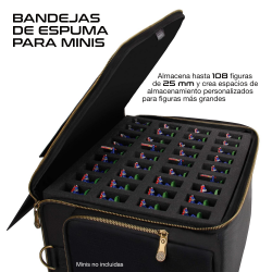 Mochila-Cofre Premium de 4 capas para Minis de RPG's y War Games - ENHANCE