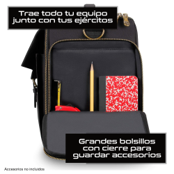 Mochila-Cofre Premium de 4 capas para Minis de RPG's y War Games - ENHANCE